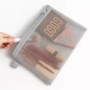 사각 다용도 여행용 메쉬 파우치 지퍼백 망사파우치 메쉬파우치 매쉬파우치 미니파우치