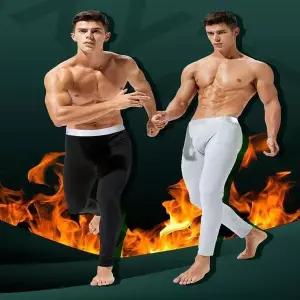 [하프클럽/셀러허브_여성트랜드패션]기모타이즈 내복 밴딩 겨울 내의 바지