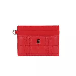 모노그램 모티브 퀼팅 램스킨 카드지갑 브라이트레드 80233471