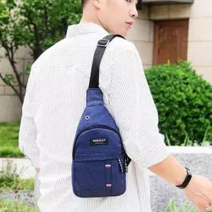 모던 가방 캐주얼 남성 크로스 학생메신저백 남자미니백 네이비 메신저 학생메신저백