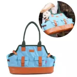 [반려] 블루 강아지 패리스독 펫백 월튼 이동가방