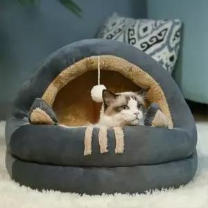 [반려] 반려동물 쿠션방석 동굴하우스 40cm