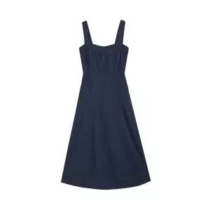 [매장정품] 랩 LAP 데님 뒤스모킹 뷔스티에 원피스 AS1DO280