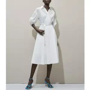 엘럽 여자 정장 원피스 이른 봄 프렌치 숄더 벨트 셔츠형 솔리드 원템1