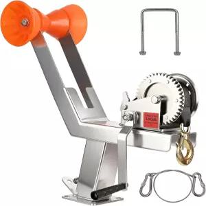 트레일러 롤러가 있는 팬손 보트 윈치 스탠드 1200파운드 인치의 포스트 3 X 4 텅 어선용 모터 및 스피드