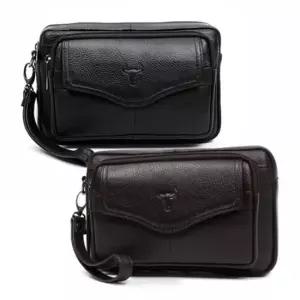 9292 블루마운트 소가죽 맨스백 남자 클러치백 손가방 맨스백 맨즈백 일수가방 소가죽