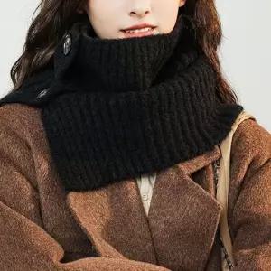 니트 워머 넥 목도리 목폴라 여성 니트넥워머 목플러 블랙 니트넥워머 목플러 여성넥워머