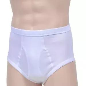 [하프클럽/]편안한 백색 순면 후라이스 남성 삼각팬티 SN1903-0022