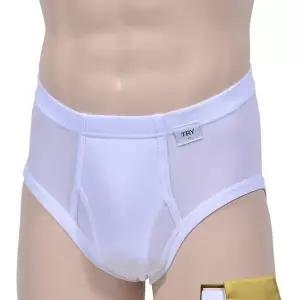 [하프클럽/]부드러운 터치감 노블마인 100수 남성 백색 삼각팬티 SN2206-0022