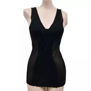 [하프클럽/]시스루 메쉬 스커트형 올인원 바디 쉐이퍼