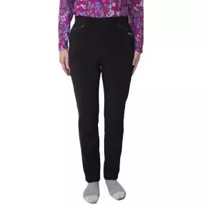 [하프클럽/]중년 여자 기모 팬츠 밴딩 따뜻한 외출 바지