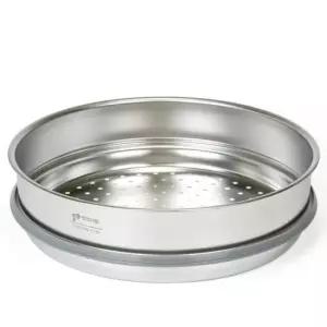 키친아트 스텐304 연마제없는(실리콘링) 스티머 36cm