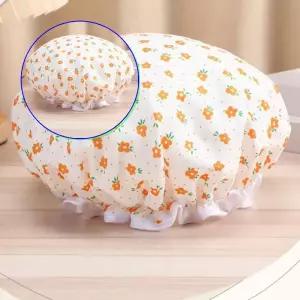 쌍문상회 지금 필요한 2p 성인 샴푸캡 방수 염색 샴푸모자 헤어 샤워캡