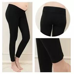 고품질 임산부 V라인 언더 레깅스 1P 복부 편안한 힙업 스타킹 만삭 임부복 임산부레깅스 WFNUD90