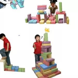 [하프클럽/브이와이]종이 국산 블럭 아트 특대형 화인 pcs벽돌 20