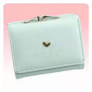 WL 여학생 반지갑 3단 초등학생 심플한 동전 10대 지갑