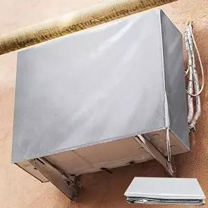 고품질 전면 실외기 커버 차광막 에어컨 실외기 커버 사계절 대형 전면 실외기 WFNUSDV