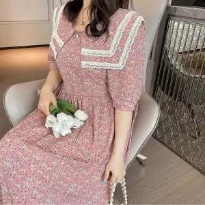 플로렌스빅카라원피스 플라워원피스 3XL 빅사이즈