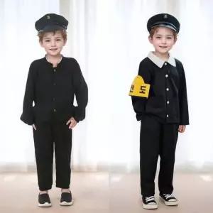 WL (구매) 남자 아기 옛날교복(차이나카라_나비카라)