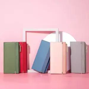 WL 수납많은 지퍼형 동전수납 슬림형 장지갑 얇은장지갑