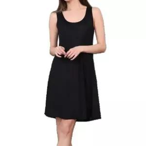 부드러운 쿨인견 무지 여성 롱 슬립 원피스 란제리