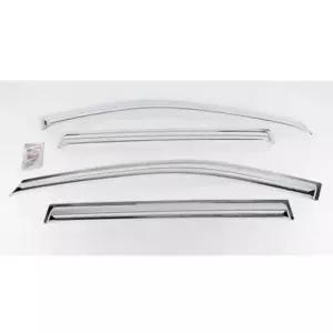 코란도 스포츠 썬바이저 크롬 선바이저 빗물받이