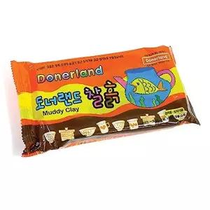 고품질 TBZ 도너랜드)찰흙(500g) 종이죽 지점토 미술용품 찰흙 만들기재료 공예놀이 WFLYU9A