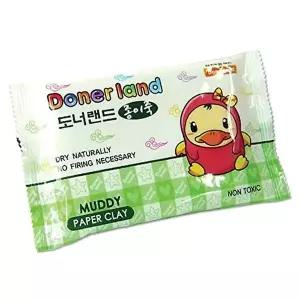 고품질 TBZ 도너랜드)종이죽(200g) 찰흙 지점토 미술용품 만들기재료 종이죽 공예놀이 WFLYU9B