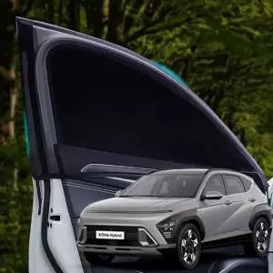 차량용 모기 방충망 방범차 폼폼 창넷 햇빛가리개세트