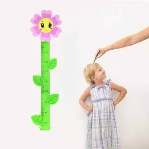[골드스마일]키재기 벽부착식 키재기 스티커 꽃모양키재기