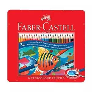 고품질 TBZ 파버카스텔)수채색연필(24색 틴케이스 115930) 샤프 WFLZ4KN
