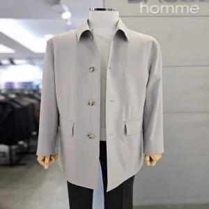 [바쏘옴므]바쏘옴므 남자 하프 트렌치 맥코트 WSY5CC12