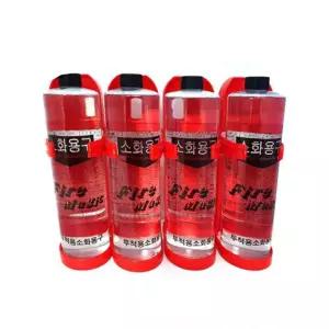 휴대용소화전 등산 차량용소화기 4세트 작은소화기 간이소화기
