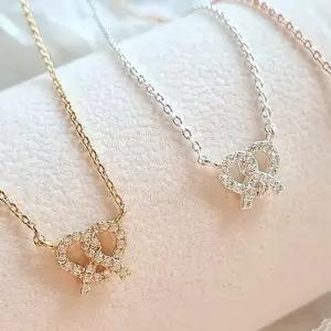 [디작소]여성 데일리 악세 프레즐목걸이 (49321507)