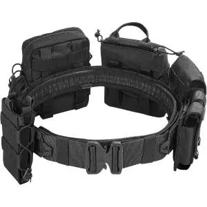 YAKEDA Molle 전투 벨트 액세서리 전술 퀵 릴리스 Rigger Airsoft 헤비 듀티 8 개