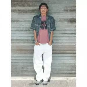 에잇세컨즈 8SECONDS 화이트 커브드 데님 팬츠 아이보리 264721FPK0 3249243