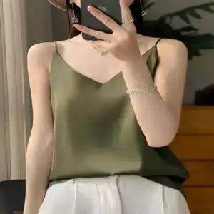 하계 여사친 정장 속 쿨링 베스트 브이넥 나시 상의에 슬림핏 1PICK2