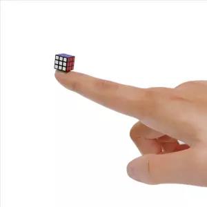 Cubelab 1cm 미니 매직 큐브 작은 3x3 전문 1 스피드 퍼즐 블루/핑크/블랙 완구