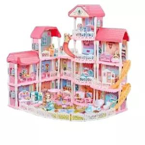 인형 집 공주인형집 여아용 조카 장난감 선물 4층 세트 소꿉놀이 여아 공주님의 대형 유치원