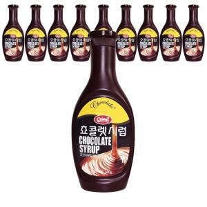 530g x 10개입 학교 관공서 초코 유업 초코시럽 서강