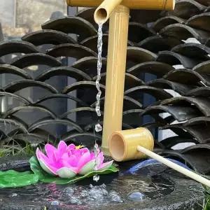 인테리어 연못 물확 수반 화분 미니 돌구유 실내 어항 장식