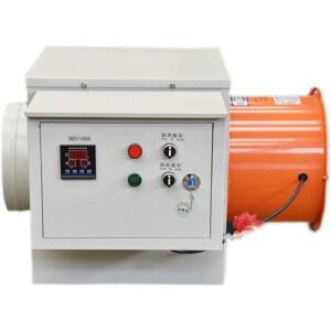 하우스용 온풍기 팬히터 공업용 리모콘 5kW 난방기 5KW 대형 10m 현장
