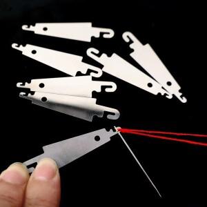 스테인레스 스틸 바늘 스레더 인서터  자수 스레딩  DIY 십자가 작업