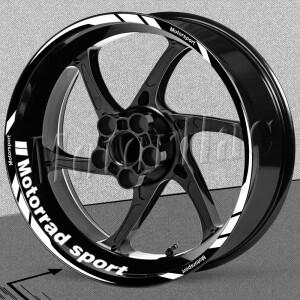 바이크 오토바이 휠 스티커 17 ''림 데칼 스트라이프 테이프 액세서리 S1000XR/RR F900/800R F900XR nine t