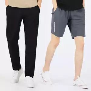 파르데스/남성 여름 트레이닝 긴바지/트리코트 냉감 반바지/7부 츄리닝 팬츠