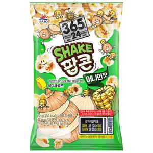 사조 SHAKE 팝콘 어니언맛 72g x 1개 / 전자렌지용 간식