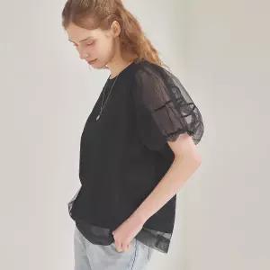 [롯데백화점]매긴 샤 퍼프 이중 티셔츠_PBMF5M1TS6551