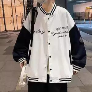 [하프클럽/]뉴 야구 점퍼 아우터 기본 디자인 캐주얼 스포츠룩