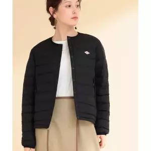 단톤 경량패딩 패딩 후드 재킷 크루넥 스퀘어 여성