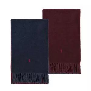 [폴로랄프로렌] 남녀공용 포니 리버시블 Fringe 프린지 목도리 머플러 PC0455 433)